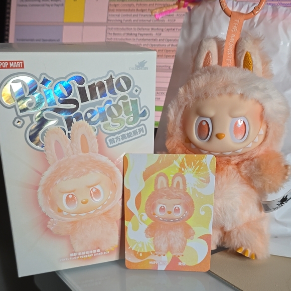 POP MART Other - LABUBU The Monsters Big Into Energy - Happiness
